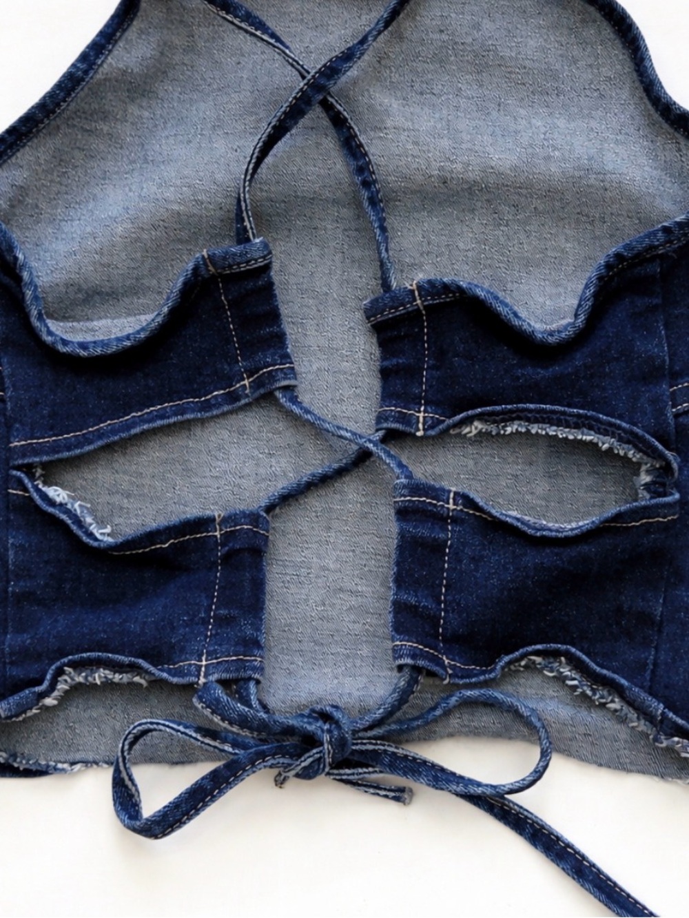 Vintage Denim Tie-Back Top
Women’s Size - Picture 2 of 3